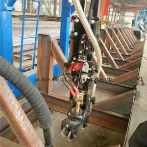 Double Column Boom SAW Automatic Welding Machine For H Beam