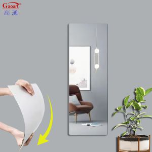 Buy cheap 2mm Plastic Flexible Sliver Sheet Adhesive Acrylic Mirror Board for Custom Home Decor from wholesalers