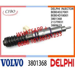 Common Rail Fuel Diesel Injector 3801368 BEBE4D27001 BEBE4D18001 21379931