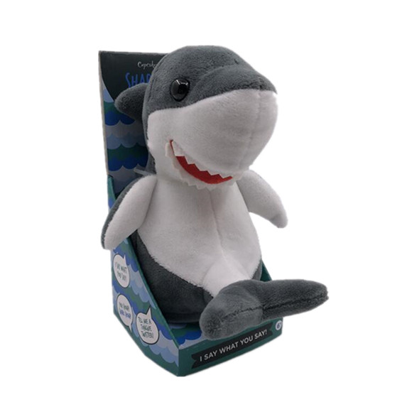 Buy cheap 17cm 6.69'' Recording Plush Toy Shark Stuffed Animals & Plush Toys ROHS from wholesalers