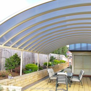 Buy cheap Custom Clear Polycarbonate Sheet Awning Canopy for Sunshade and Pavilion Roof Certificate Foshan of Guangdong from wholesalers