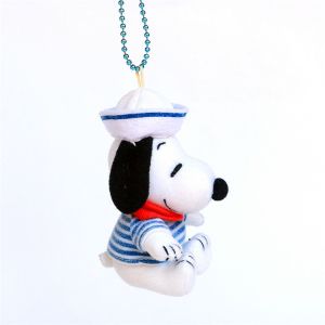 Buy cheap Wholesale 15 Cm Lovely Sailor Suit Snoopy Plush Key Chain Bag Pendant Little Boy'S Present from wholesalers