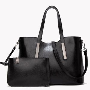 Buy cheap Retro Ladies PU Leather Tote Bag And Purse Set from wholesalers
