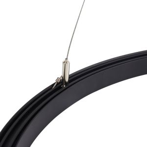 Surface Mounting Circular LED Profile , Flexible Aluminium Channel Profiles OEM