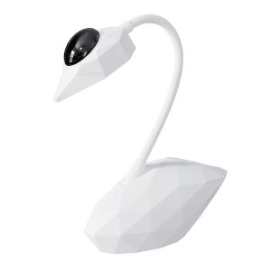 Swan projection eye protection desk lamp,Three level dimming+7-color projection,