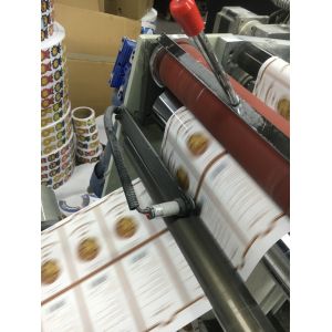 Buy cheap Label Paper Roll Die Cutting Machine with Sheeting Function automatic from wholesalers