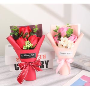 Buy cheap Creative Gift Simulation Rose Bundle Soap Flower from wholesalers