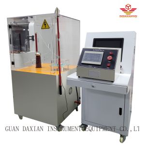 Buy cheap ASTM D149 Electrical Dielectric Strength Tester , Plastic Testing Equipment from wholesalers