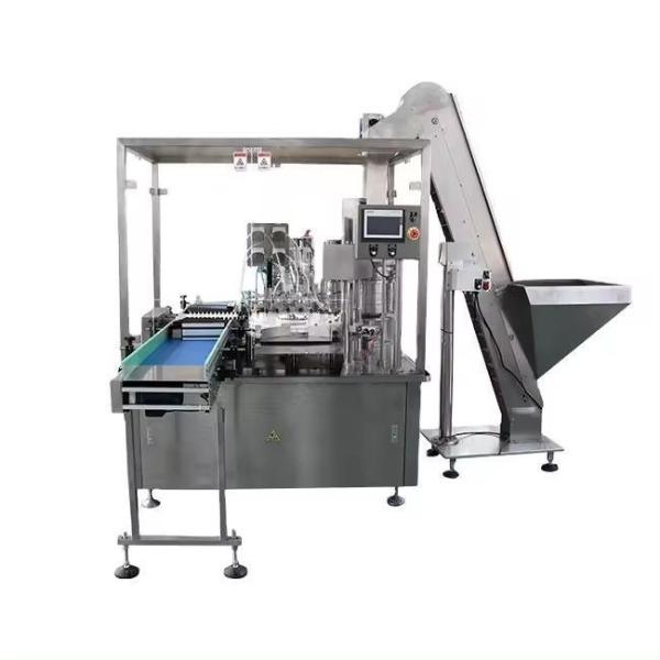 China Automatic Nasal Spray Bottle Filling Capping Machine with PLC Control on sale China Automatic Nasal Spray Bottle Filling Capping Machine with PLC Control on sale