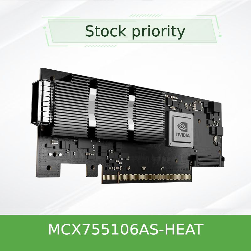 Buy cheap Nvidia ConnectX-7 MCX755106AS-HEAT Network Card with PCIe Gen5 OSFP56 Interface and Hardware-Accelerated RDMA from wholesalers