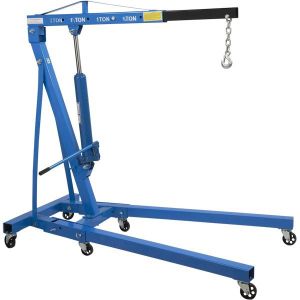 China Single Pump 2 Ton Folding Shop Crane on sale