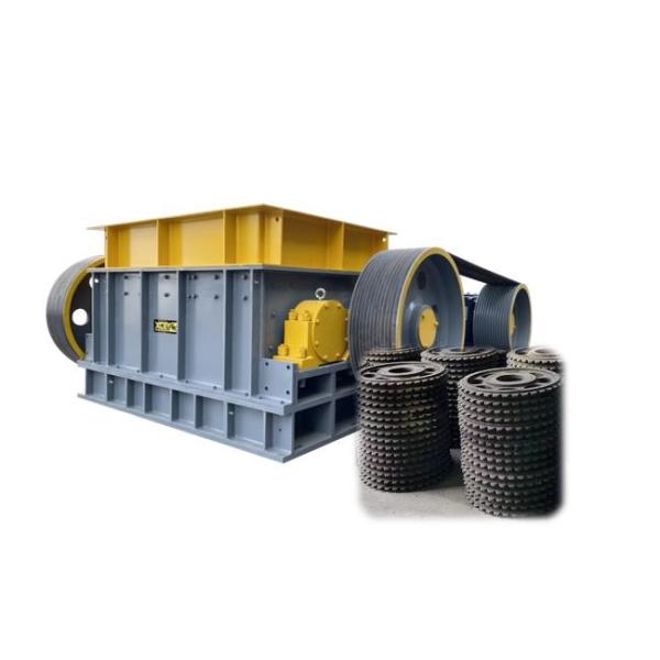 Limestone Roller Crusher Toothed Roller Crusher Machine Adjustable Tooth Roller