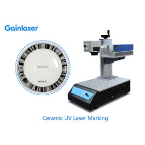 Desktop 2000mm/S AC220V Leather Laser Marking Machine