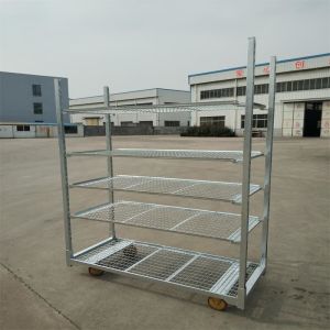 Buy cheap 4 Wheel Metal CC Container Foldable Easy To Assemble from wholesalers
