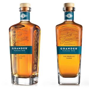 Buy cheap Grander Fancy Rum Bottle 880g With Debossed Embossed Lettering Logo from wholesalers