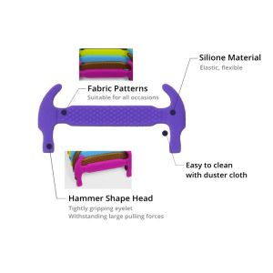 Buy cheap Hammer Creative Cool Silicone Gifts Shoelaces Easy To Clean With Duster Cloth from wholesalers