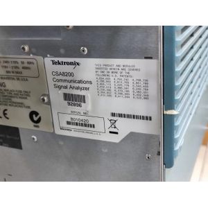 Buy cheap Tektronix CSA8200 Communications Signal Analyzer With Four 3D Databases from wholesalers
