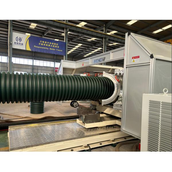 Buy cheap High Speed HDPE PP Plastic Corrugated Pipe Extrusion Line Fully Automatic For Drainage from wholesalers