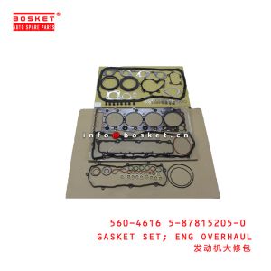 Buy cheap 560-4616 5-87815205-0 Engine Overhaul Gasket Set 5604616 5878152050 For ISUZU NPR 4HE1 from wholesalers