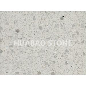 Buy cheap Construction White Terrazzo Tile Durable Ware Impervious Stain Damage Proof from wholesalers