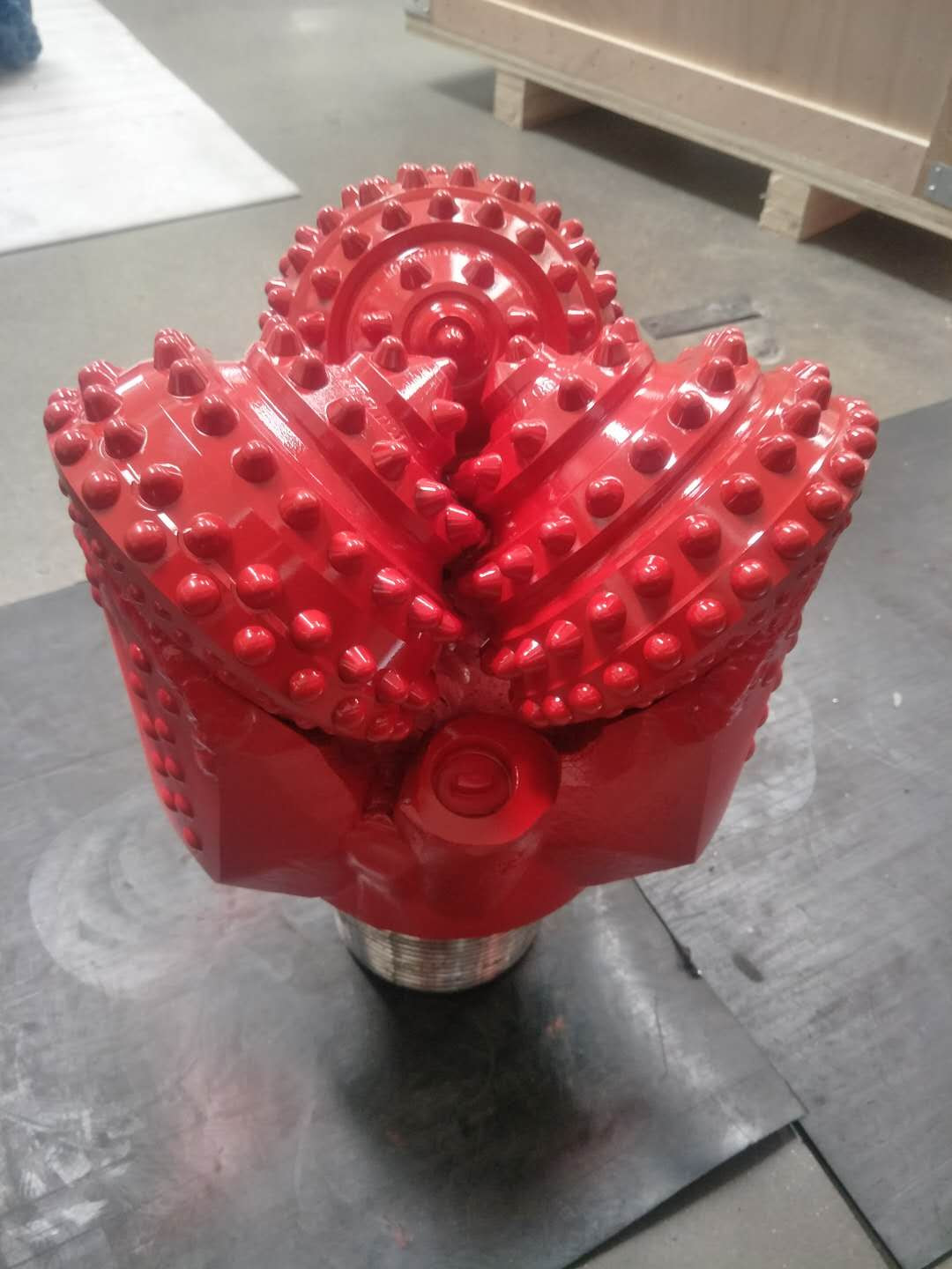 Buy cheap IADC437 IADC637 Tricone Drill Bits Water Well Drilling Forging Processing product