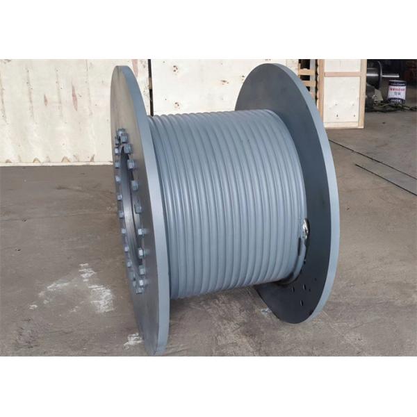 Quality 1500m Customized Lebus Winch Drum For Construction Winch for sale