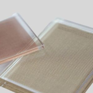 Buy cheap Customized Metal Fabric Laminated Glass 6mm- 20mm Glass Thickness from wholesalers