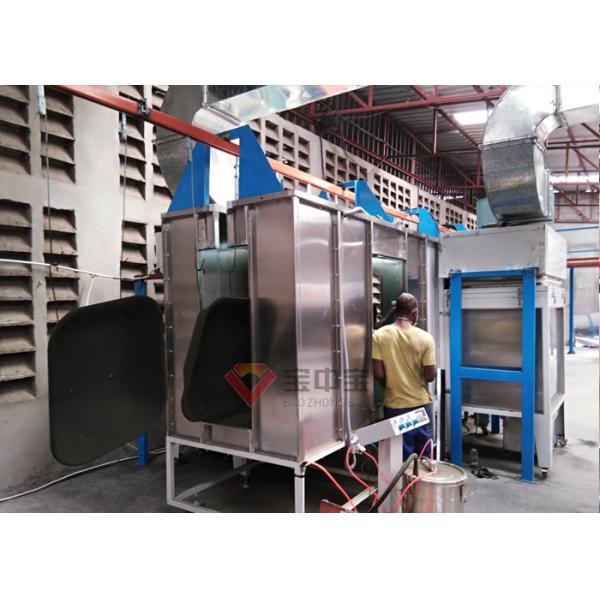 Quality Reciprocator Fully Automatic Powder Coating Production Line For Baking Booth for sale