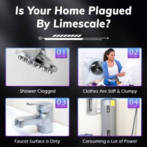 Buy cheap Whole House Water Descaler with 17-23.5L/Min Flow Rate 0.1-1MPa Operating Pressure and 0~99℃ Applicable Water Temperature from wholesalers