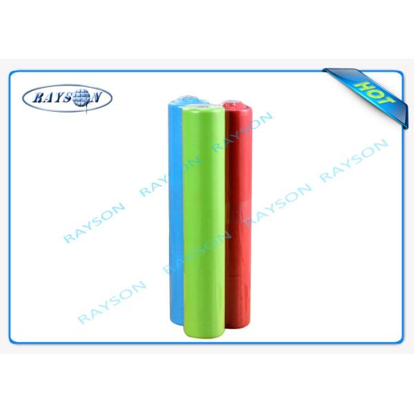 Quality Popular Pantone Disposable Non Woven Tablecloth in Small Roll Packing for sale