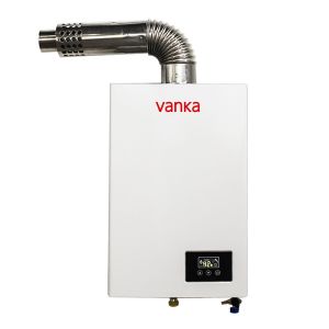 Buy cheap Indoor Tankless Wall Mounted Gas Hot Water Heater With Oxygen Free Copper Heat product