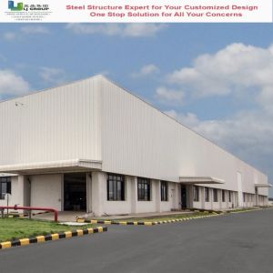 Buy cheap Insulated Steel Structure Workshop Warehouse With Glass Wool/Rock Wool/PU Options from wholesalers