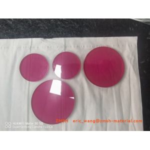 Cr3+ Doping Ruby Titanium Doped Sapphire For Watch Glass Optical Winows