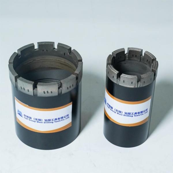 Quality Diamond Core Bit with Wet/Dry Drilling and Standard / Serrated W Crown Profile for Boart Long Year/ Atlas Copco Standard for sale
