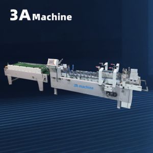 Folder Gluer Carton and Envelope Gluing Machine AS-800 with Video Outgoing