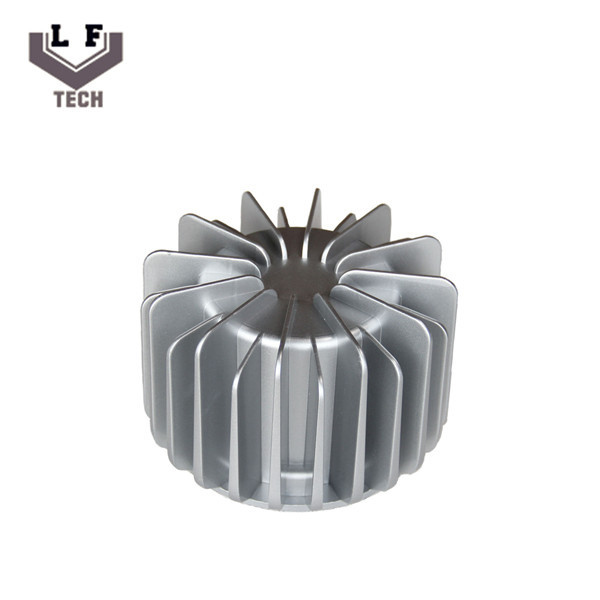 Quality High Power Sun Flower Aluminium Die Casting Parts LED Heatsink for sale