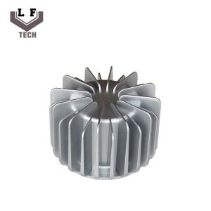 Buy cheap High Power Sun Flower Aluminium Die Casting Parts LED Heatsink from wholesalers