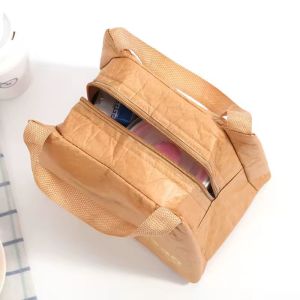 Biodegradable Sustainable Recyclable Custom Tyvek Insulation Tote Lunch Bag 15L