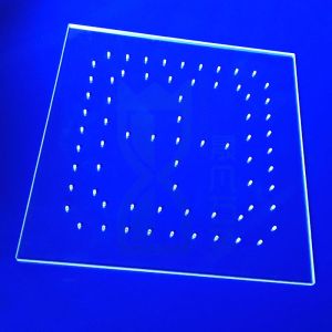 Buy cheap Customized High Temperature Quartz Glass Sheet For Curing Machine With ±0.02mm Tolerance And 1150C Working Temperature from wholesalers