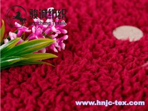 China Hot sell lamb wool fabric/velveteen for pajamas fabric and apparel on sale