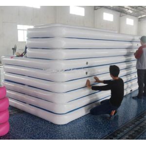 Buy cheap Rapid Inflation PVC Gymnastics Air tumbling mat Air Track Mat  3M*1M*0.1M Rubber Cushion from wholesalers