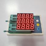 Buy cheap Ultra Bright Red Three Row Four Digit 7 Segment Led Display For Control from wholesalers