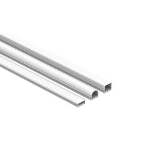 Buy cheap PMMA Cover Aluminum LED Extrusions Sandblasting With PC Diffuser from wholesalers