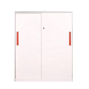 Muchn Knocked Down Sliding Door Lockable Filing Cabinets