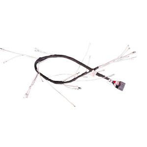 High temperature resistant insulated temperature sensor industrial wiring