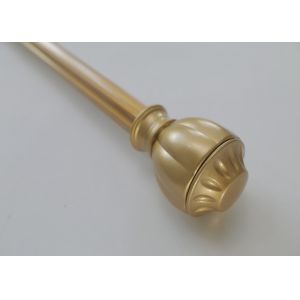 Buy cheap Gold 28mm Adjustable 5.8 Metres Luxury Curtain Poles from wholesalers