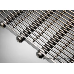 Buy cheap Heavy Duty Flat Flex Conveyor Belt Eye Shape Heat Resistant For Cooling product