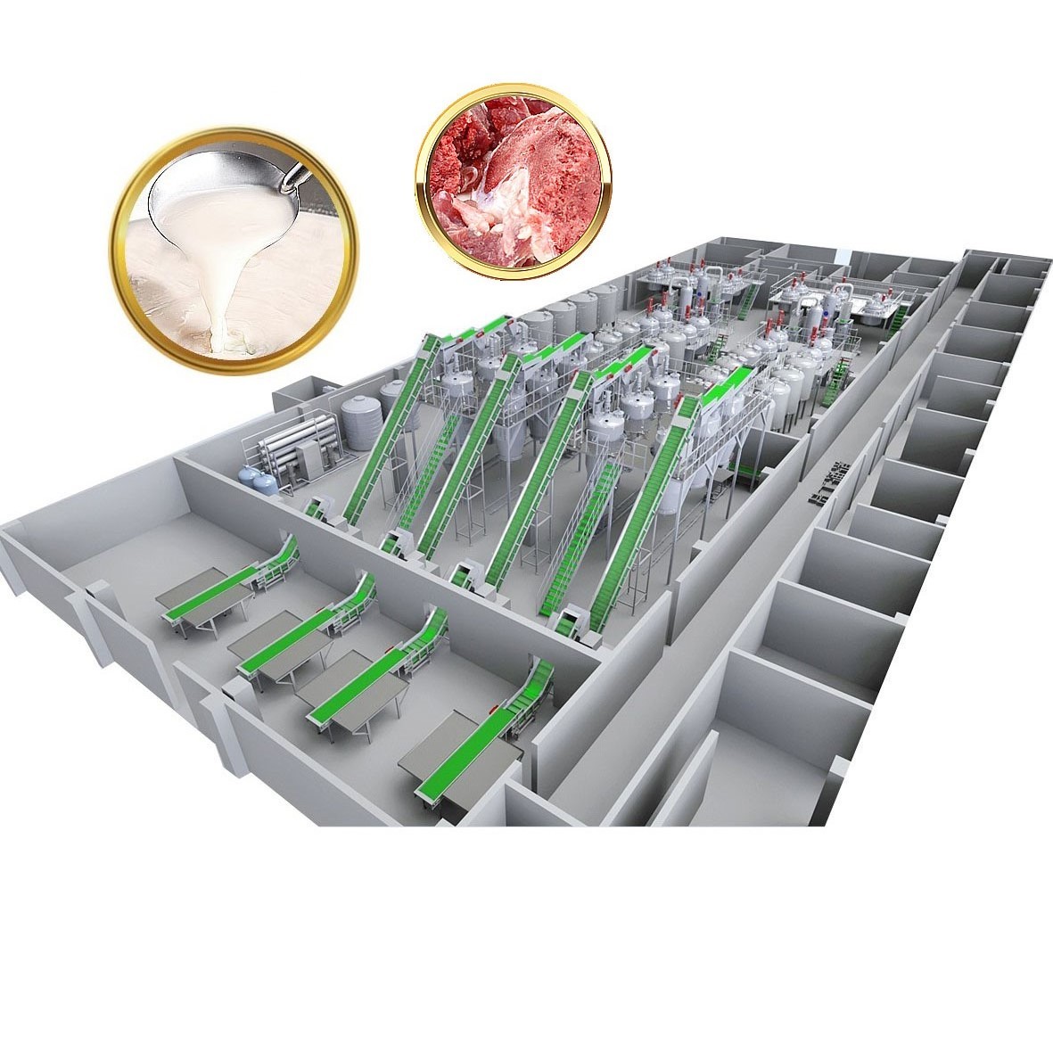 Mailard Reaction Bone Broth Machine Automatic 500KG/H