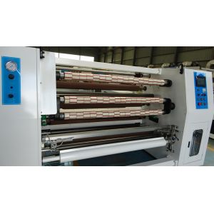 Buy cheap PLC Control BOPP Carton Sealing Self Adhesive Tape Slitting Machine from wholesalers