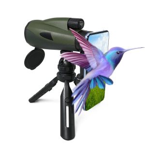 Buy cheap Real 12x60 Monocular Phone Telescope Fmc Bak4 Prism Large Objective Lens from wholesalers